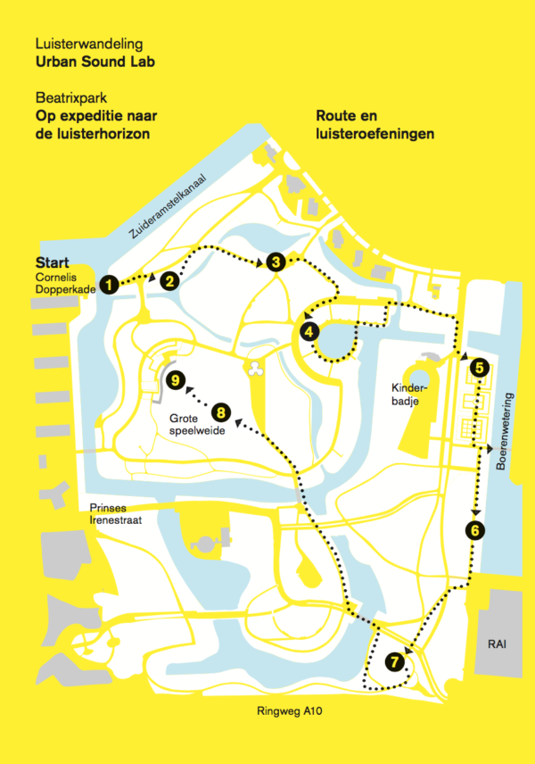 plattegrond Beatrixpark